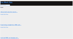 Desktop Screenshot of gayblacktubes.net